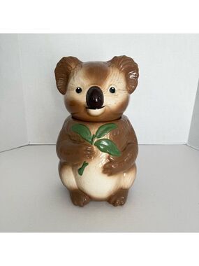 Vtg Metlox Poppytrail CA Koala Bear Cookie Jar McCoy Shawnee Haeger Hull Era